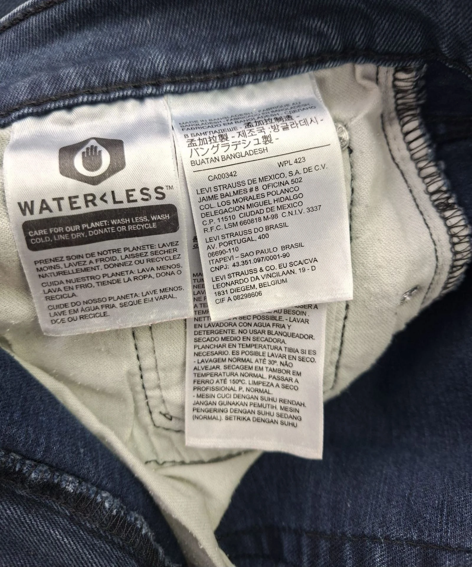 Levi's 512 Slim Taper Jeans Blue Modern Y2K 2010s – photo 15